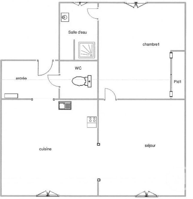 Appartement F2 à louer - 2 pièces - 46.89 m2 - EPERNAY - 51 - CHAMPAGNE-ARDENNE - Century 21 Martinot Immobilier